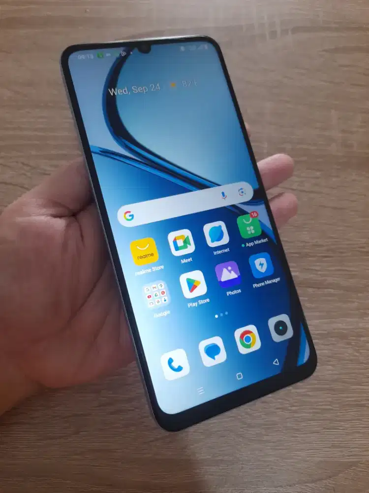Realme Note 60-4G Lte.FINGER.ram 6GB/128GB.GOLDEN PONSEL