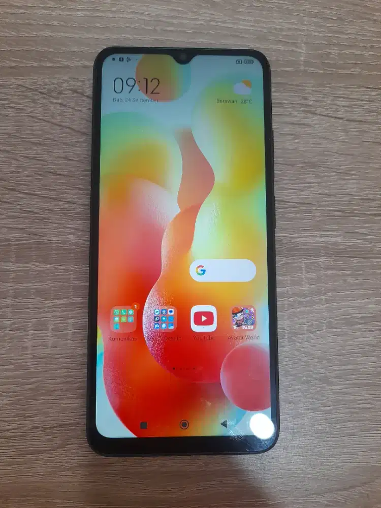 Redmi 12C-4G.Finger.ram 3GB/32GB.GOLDEN PONSEL