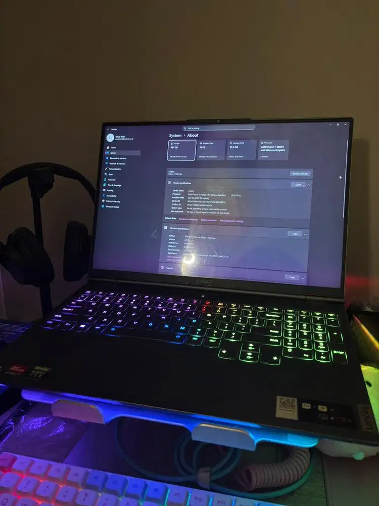 Lenovo Legion 7 16ACHg6