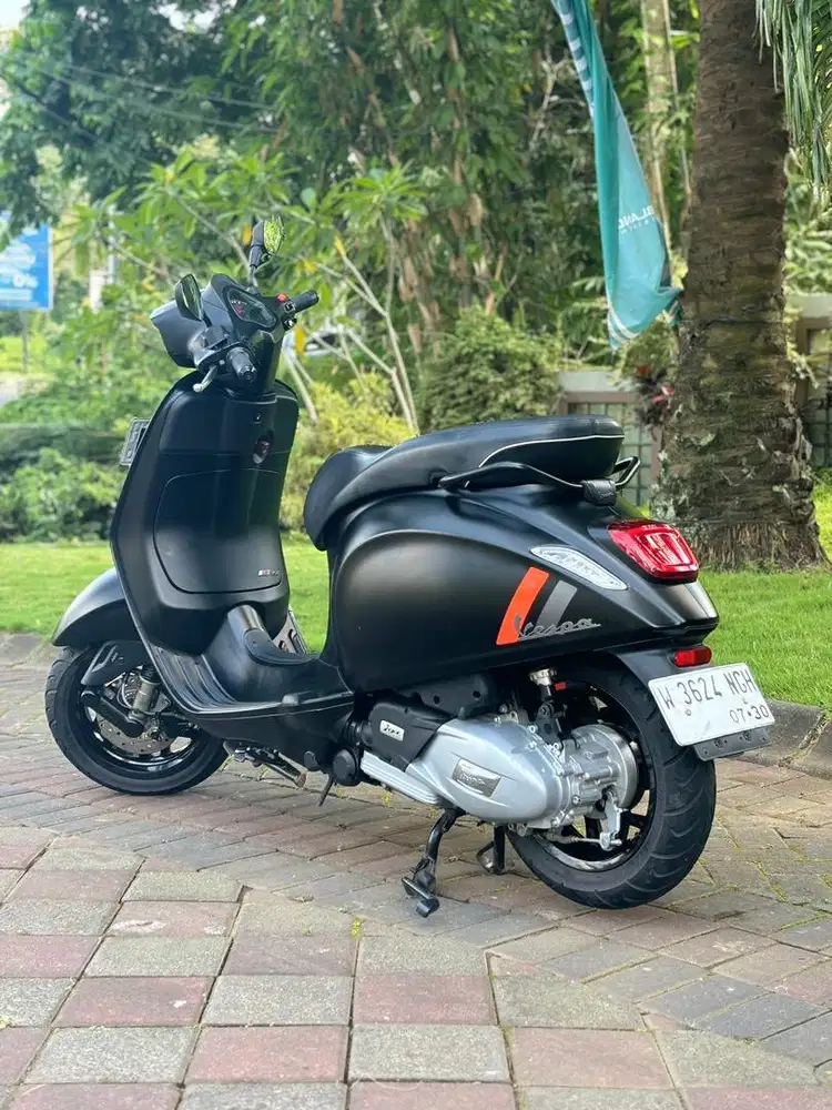 Vespa Sprint 150 S ABS 2025 Odo 4rb Nopol W Hitam Doff Koko Motor