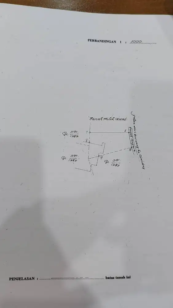 Tanah di Soreang dijual mainroad Strategis