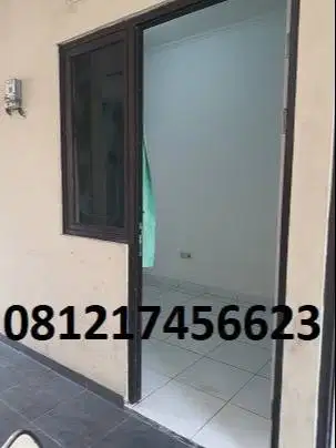 rumah kontrakan 2 KT di Bekasi dalam area sendiri free parkir mobil
