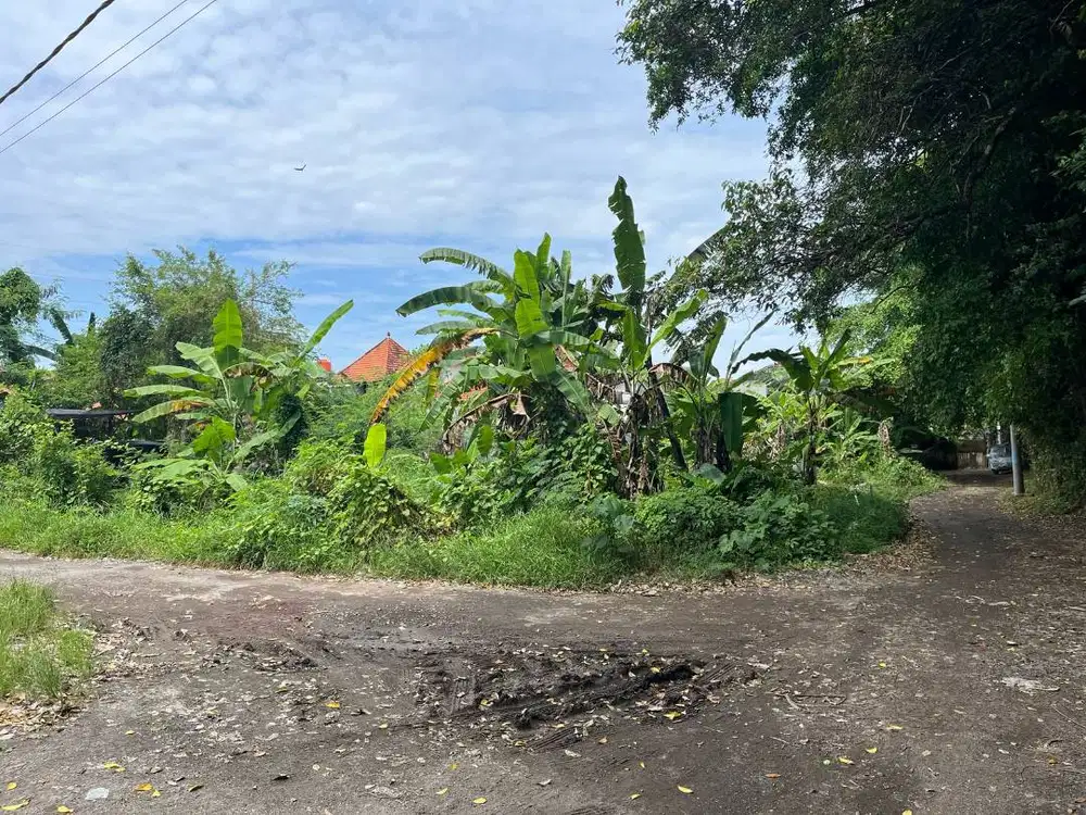 DIJUAL TANAH LANGKAH STARTEGIS DI SANUR KAWASAN VILLA MEWAH LUAS 140M2