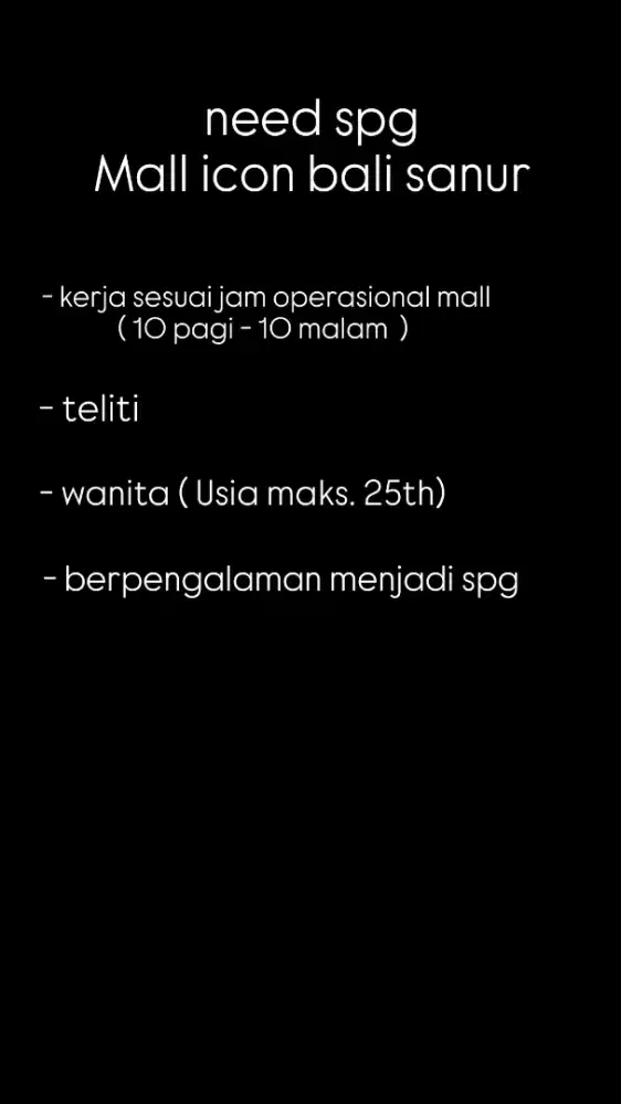 SPG MALL ICON BALI SANUR