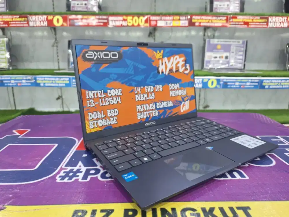 AXIOO HYPE CORE i3| BISA KREDIT TANPA DP| COCOK BUAT KERJA DAN KULIAH