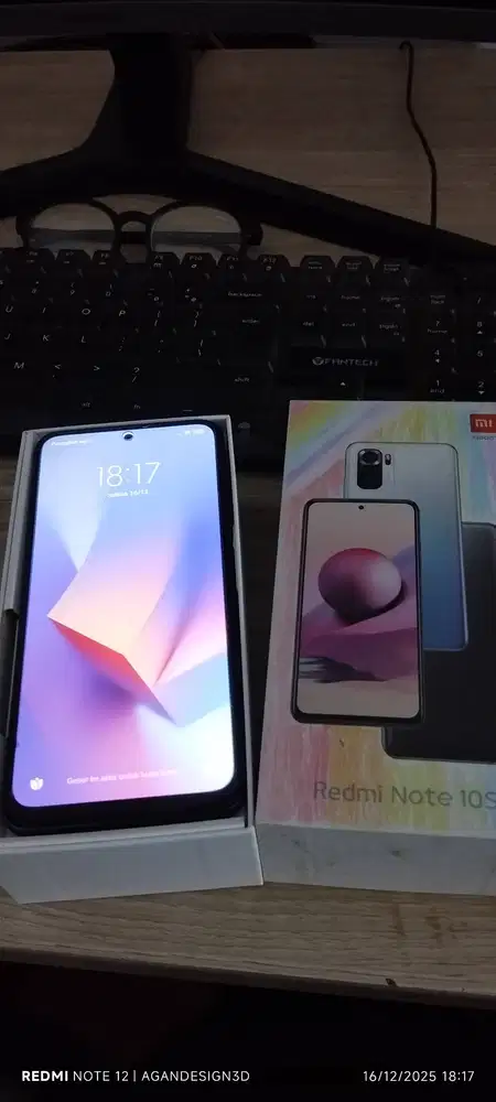 Redmi not 10s aja bosqoe