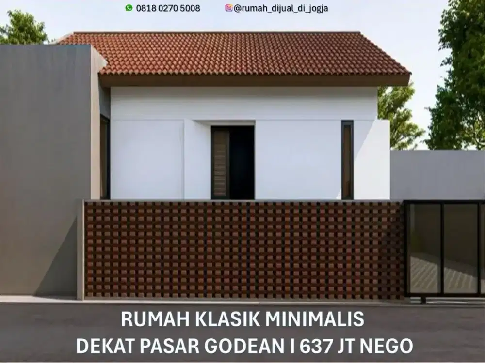 Rumah Klasik dekat Kampus UMY di Gancahan Sidomulyo Proses Bangun