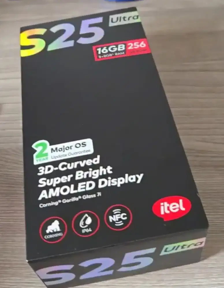 Itel S25 Ultra version 256 Gb Kondisi Istimewa
