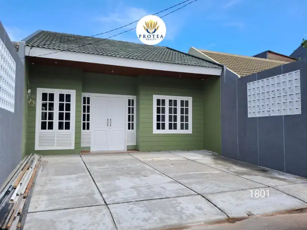 Rumah Cantik Siap Huni, Ramah Lingkungan,  Adem dan Asri