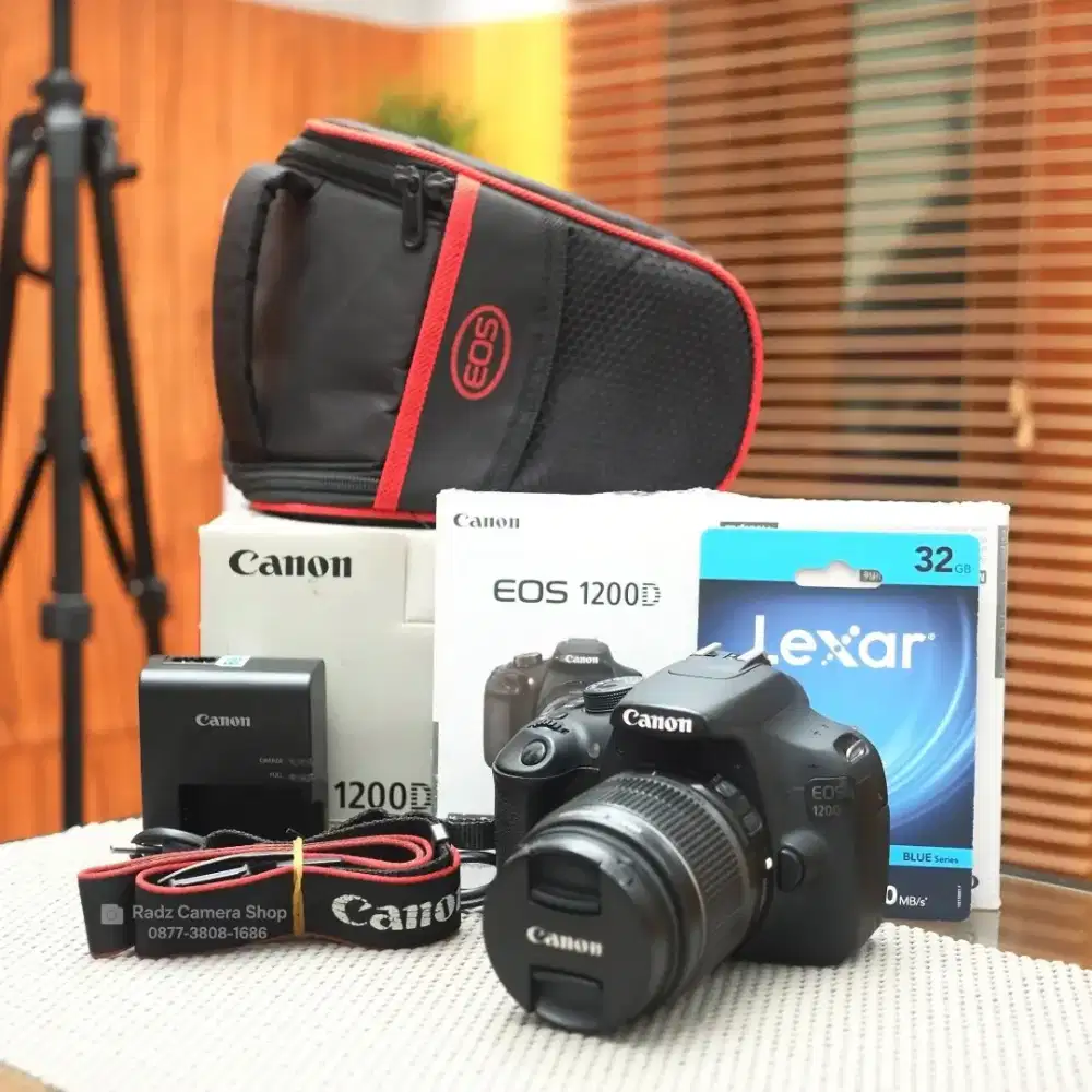Canon EOS 1200D Kit 18–55mm IS Murah Siap Pakai