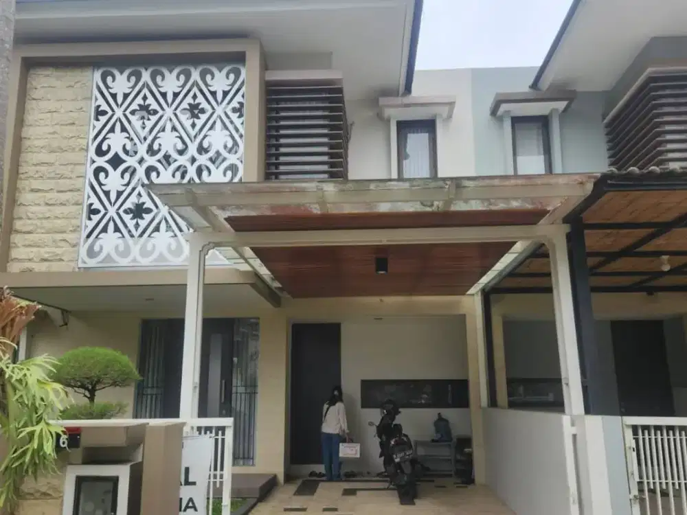 Dijual Rumah Full Furnish Dekat Exit Tol di Grand Permata Jingga Malan