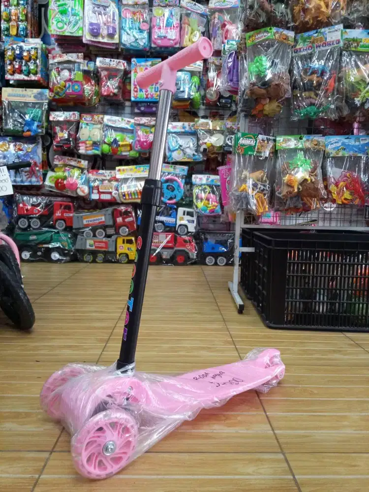 mainan anak scooter lipat