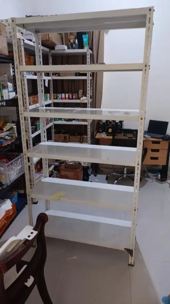 RAK SUSUN BESI 2METER 5 SUSUN LEBAR DAN KOKOH