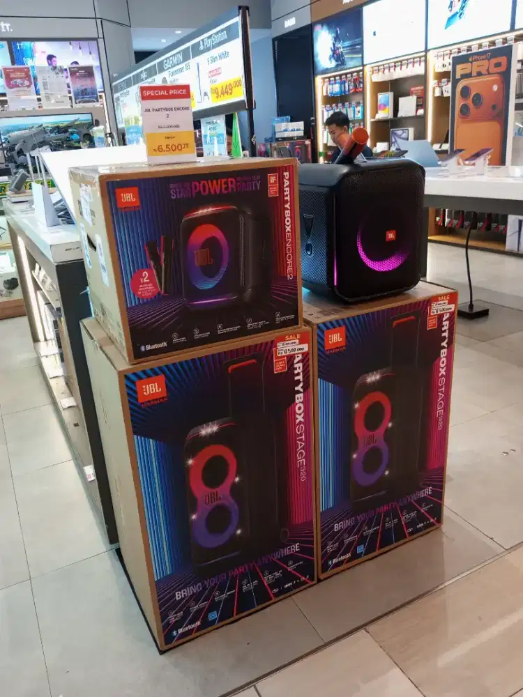 READY JBL PARTYBOX STAGE 320 CICILAN PAKAI HOME CREDIT BUNGA0%
