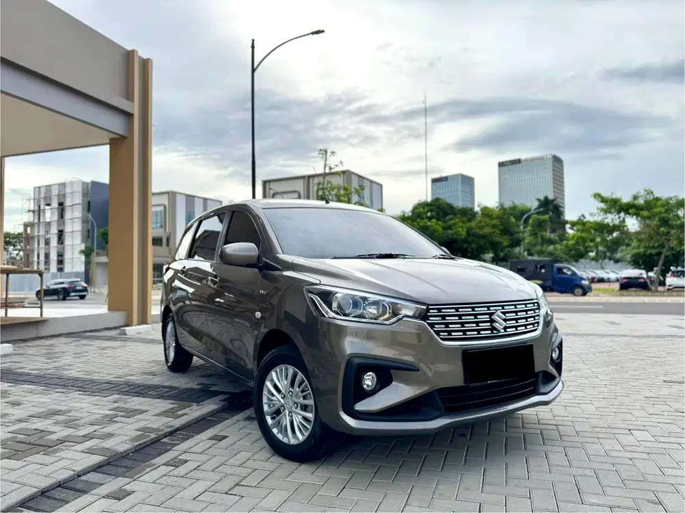 (KM 11 Ribu) Suzuki Ertiga GL A/T Coklat 2022 KM LOW SIMPANAN!