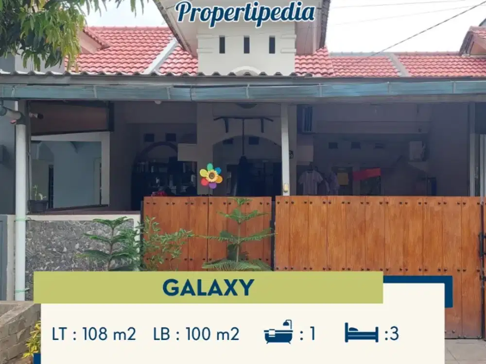Dijual Rumah Asri Murah Galaxy Bekasi (Jaka Sampurna)