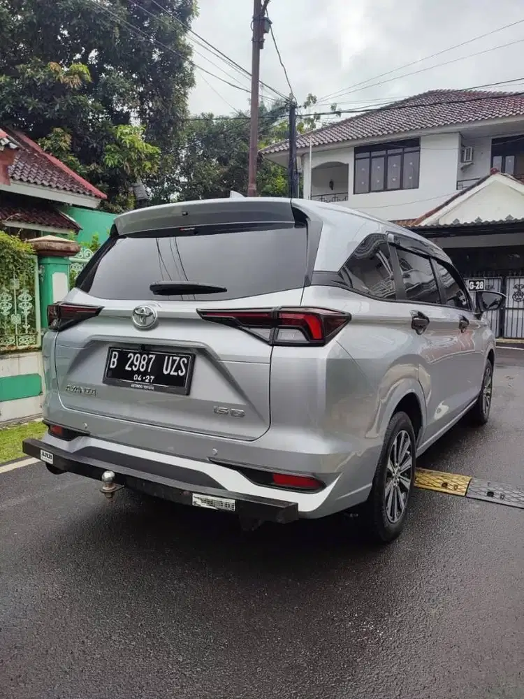 Toyota Avanza G 1.5 at metic Tahun 2022 Silver jakarta timur