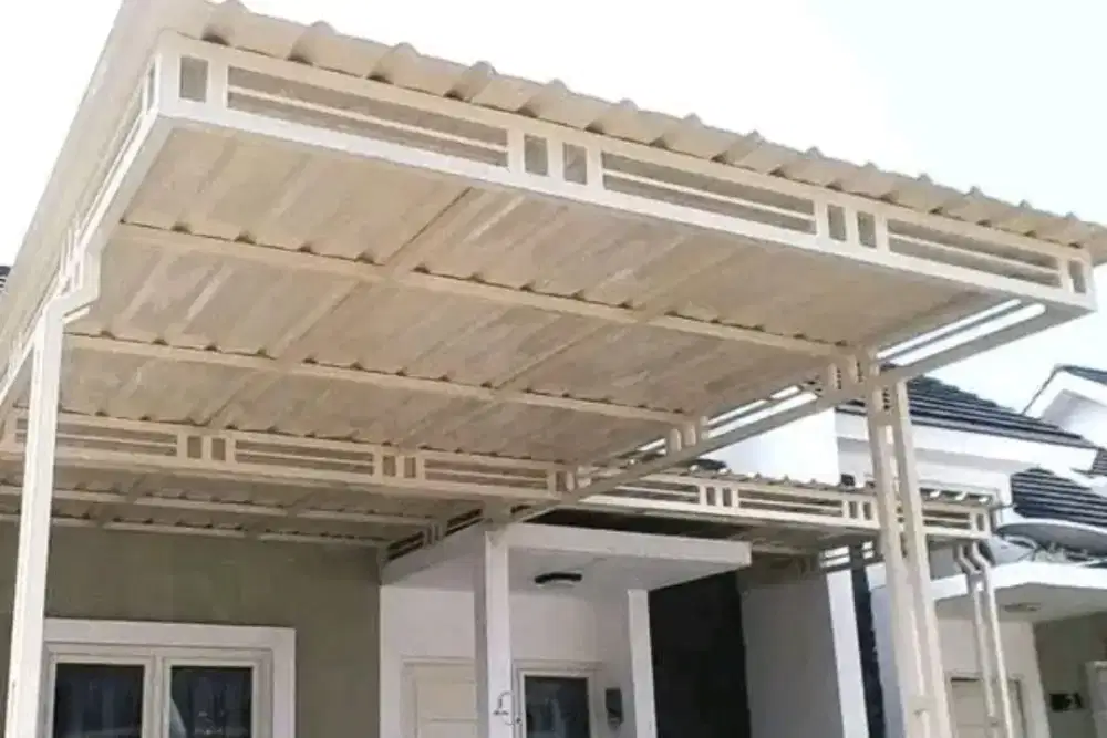 Tukang las kanopi pagar tralis mezanin dll