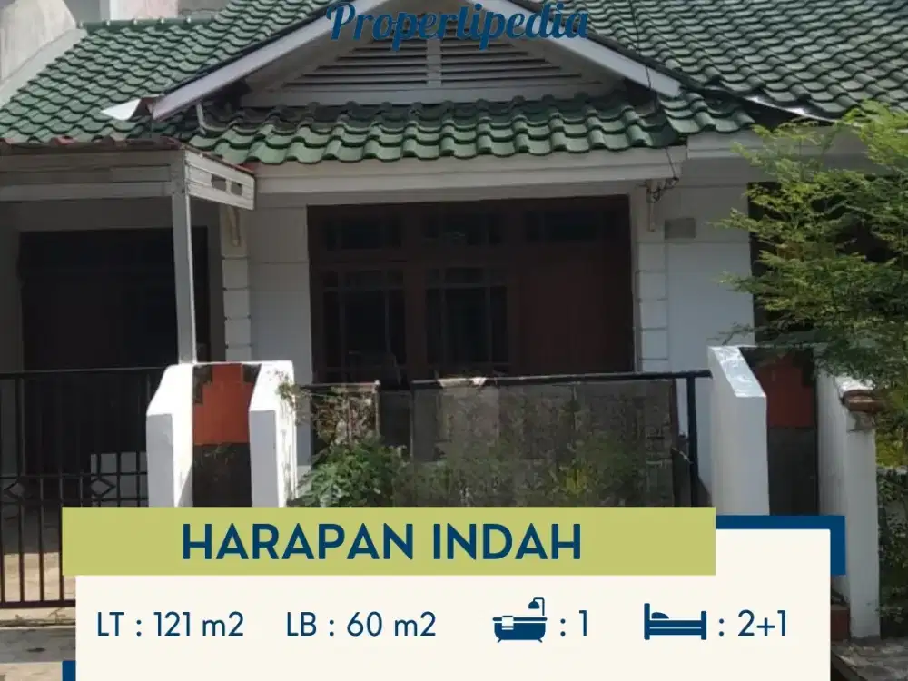 Dijual Cepat Rumah Lokasi Strategis di Harapan Indah Bekasi