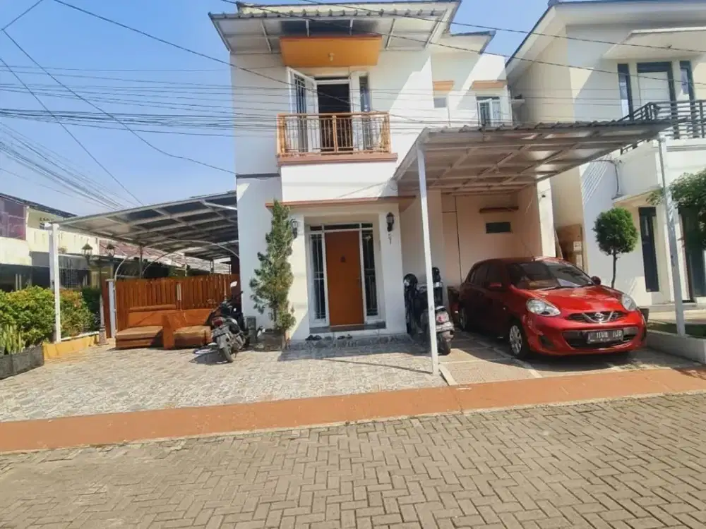 Rumah Hook Full Furnished Siap Huni di La Margas Residence – Dekat Tol, Lingkungan Premium & Bebas Banjir