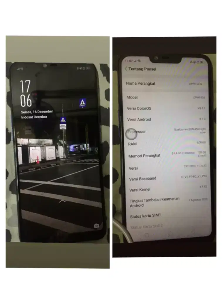 Oppo A3s 6/128 seecond