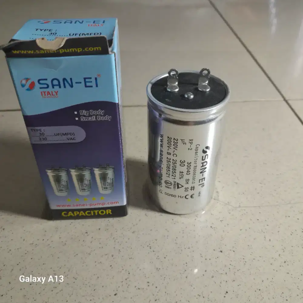 Kapasitor SAN-EI 30 mikro