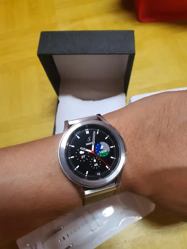 Samsung Galaxy Watch 4 Classic 42Mm Silver Mulus eks Inter