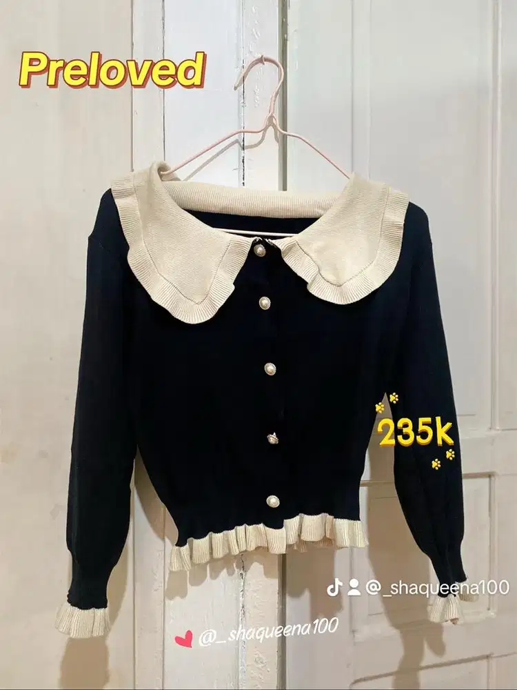 Preloved Sweater, Baju Cantik Ootd, Baju Hangout, Hoodie, Baju Rajut