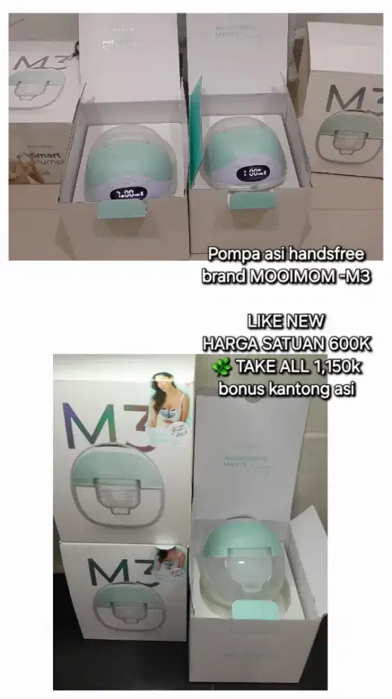 Pompa asi elektrik handsfree MOOIMOM