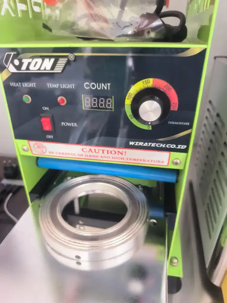 Cup Sealer Dengan penghitung Cup