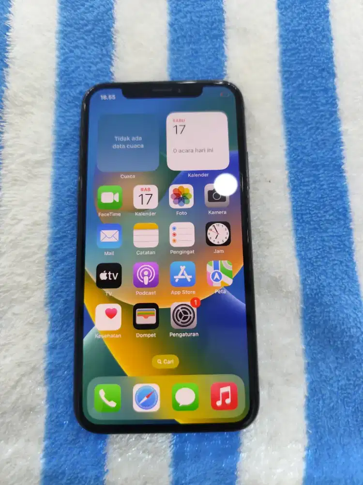 Hp Second IPhone X 64GB X Inter Dus OEM Mulus Fullset Ori