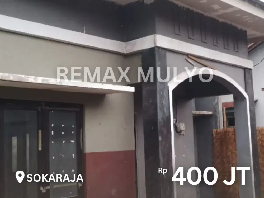 Dijual Rumah Dekat Pusat Perbelanjaan Wilayah Sokaraja