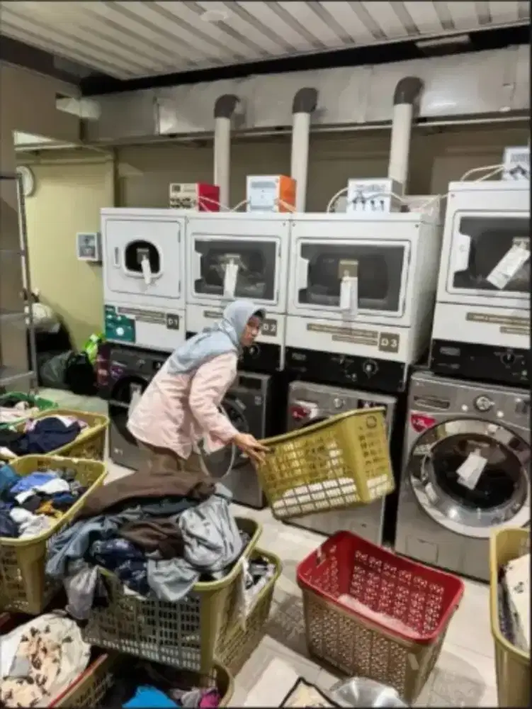 Dibutuhkan segera Staff Laundry (Setrika/Cuci)