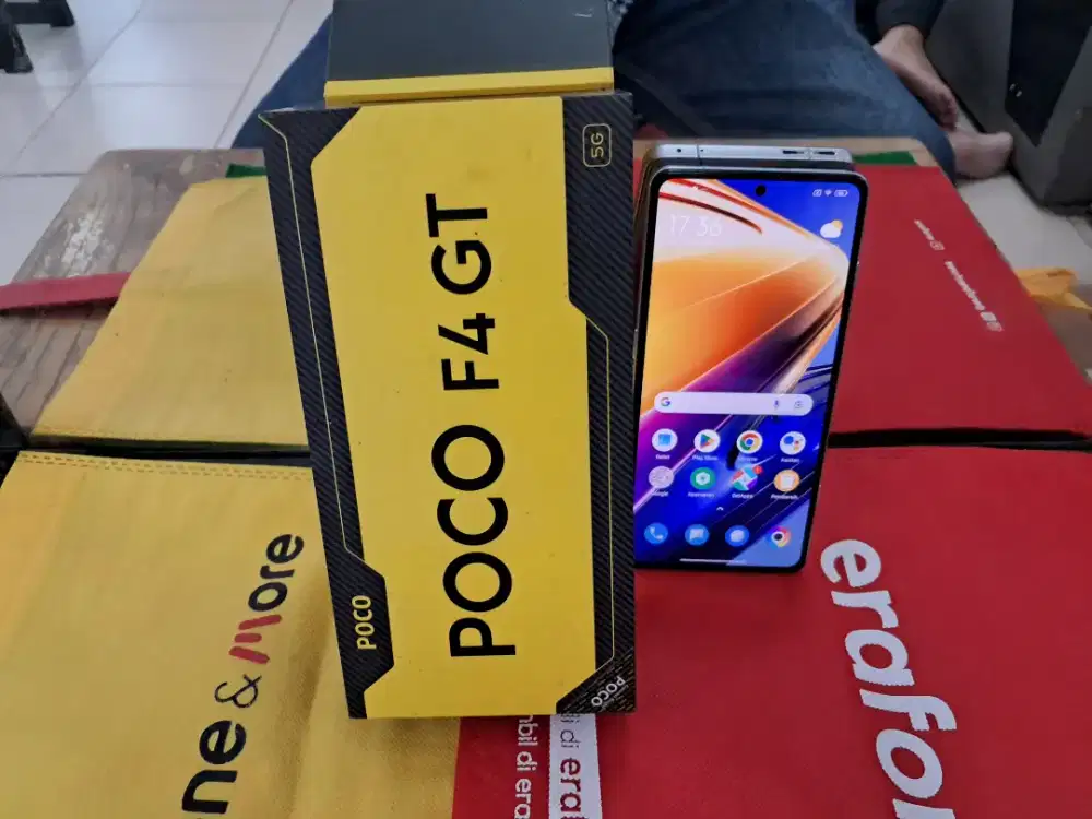 POCO F4 GT 5G Ram 12/256 GB lengkap normal