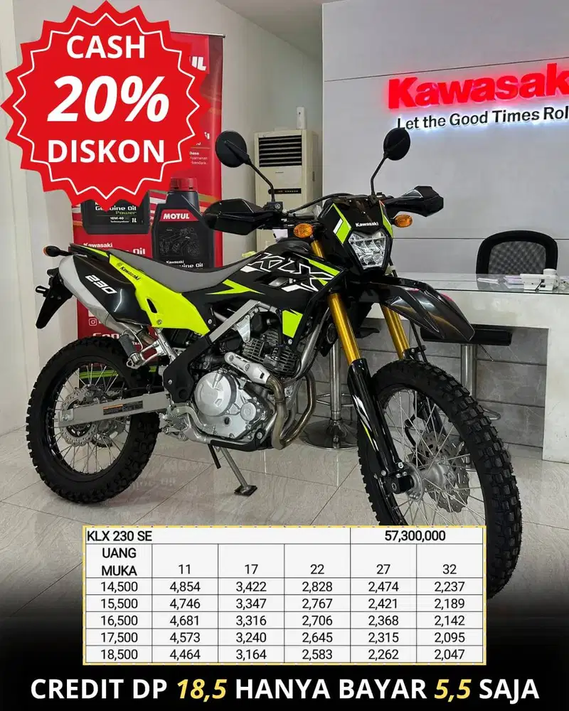 [Motor Baru] KLX 230 SE 2024 PROMO AKHIR TAHUN