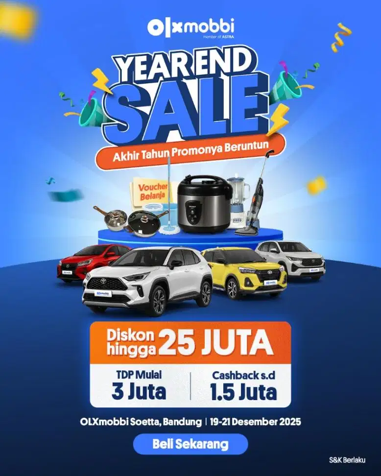 [OLXmobbi] HOT SALE - TOYOTA RUSH 1.5 S MATIC 2021