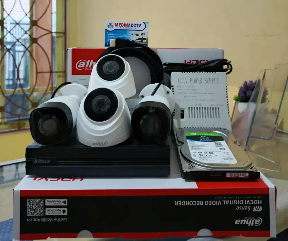 CCTV Analog 4 Kamera