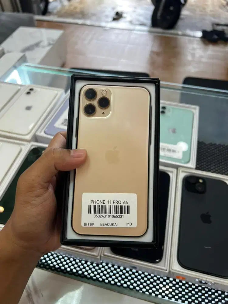 Iphone 11pro 64gb gold Beacukai