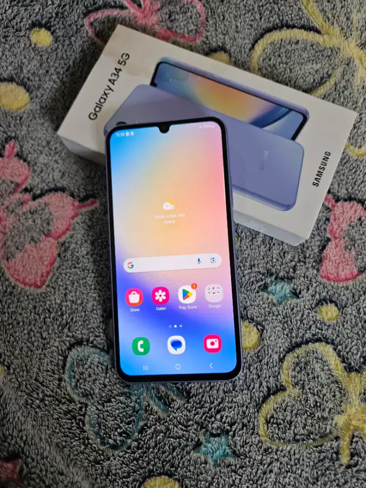 Samsung galaxy A34 5G 8/256gb resmi sein