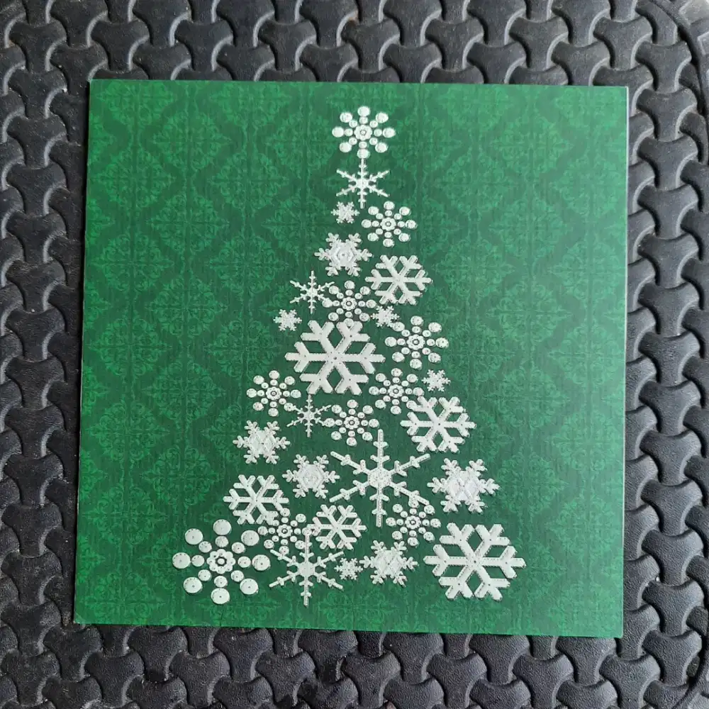 Kartu Ucapan Natal uk 16,5 x 16,5 cm