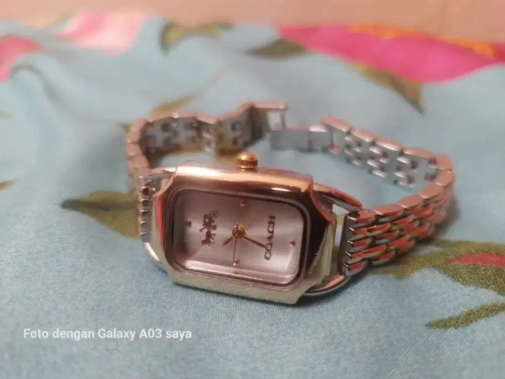 Jam Ladies Bahan Stenlis Stell Siap Pakai