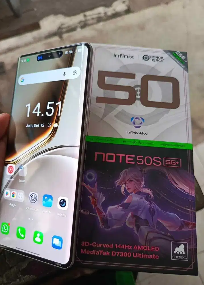 Infinix Note 50S 5G (Masih garansi)