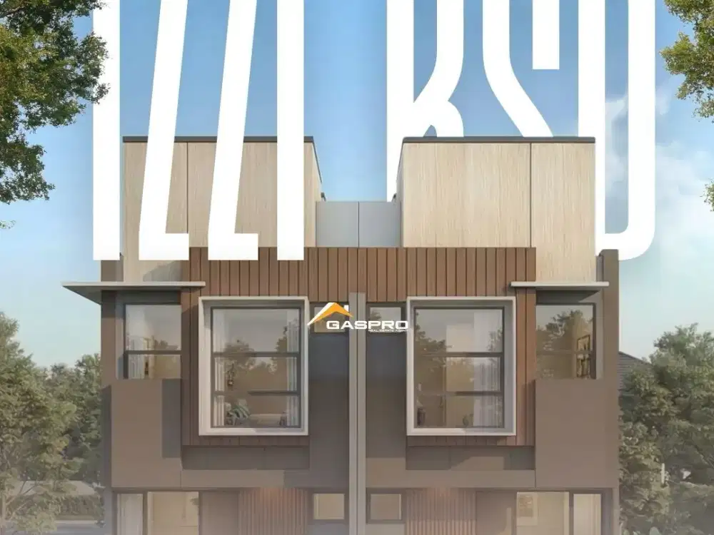 Rumah 2 lantai di BSD City Cluster IZZI Cicilan 7 jutaan