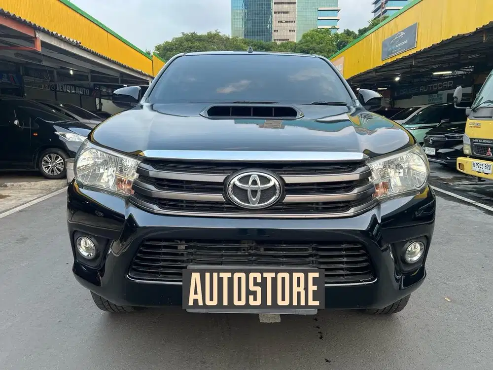 Toyota Hilux Double Cabin Diesel Manual 2015 Hitam Triton 2016 2017