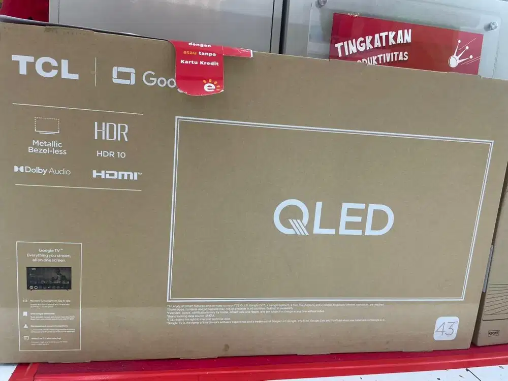 TCL FHD QLED GOOGLE TV 43S5K