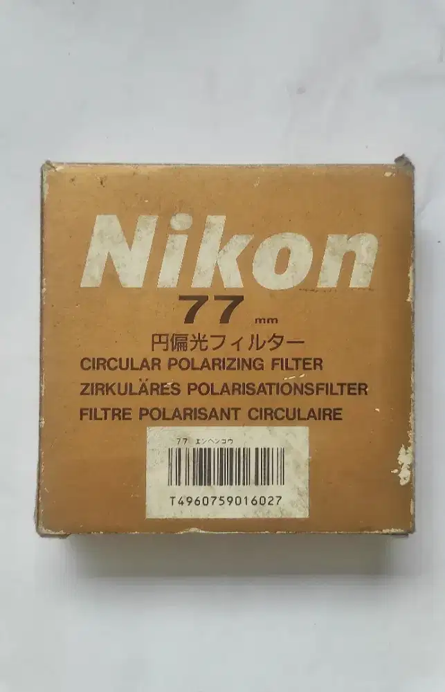 Filter lensa nikon circular polarising 77mm