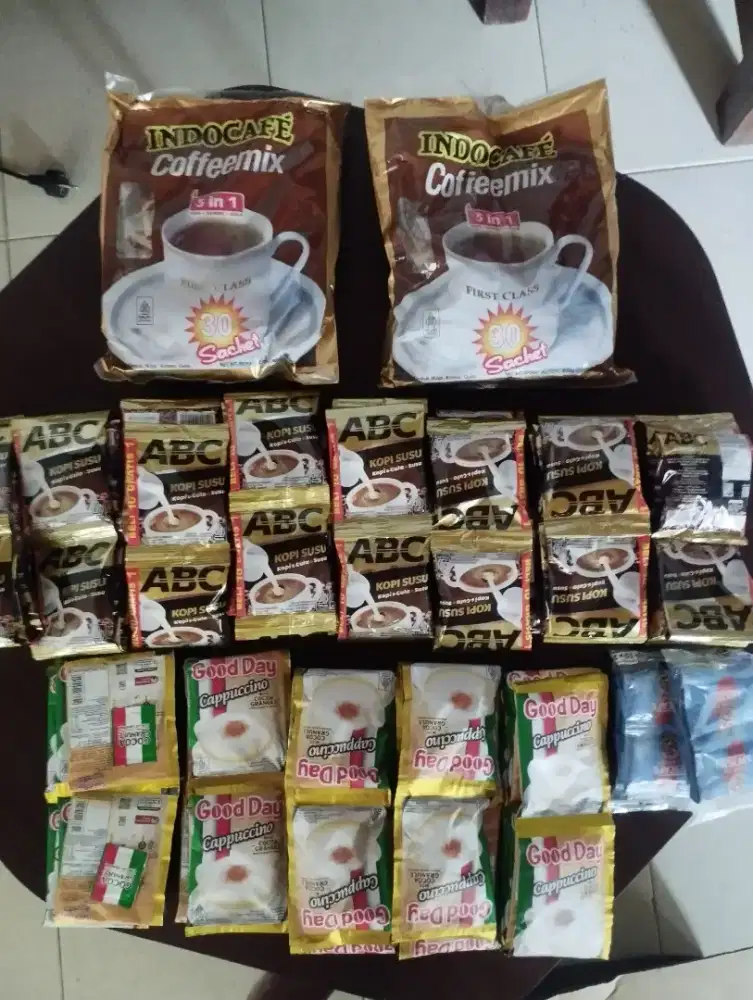 Kopi sachet & air minerale