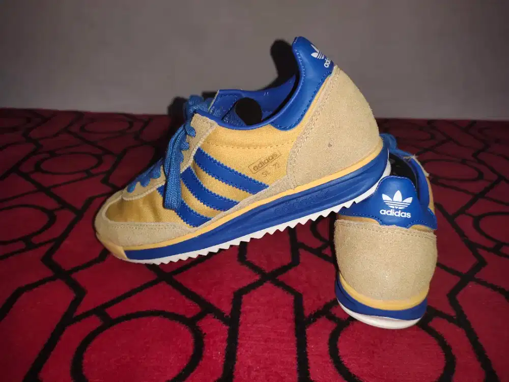 Sepatu Adidas SL 72 RS yellow  blue
