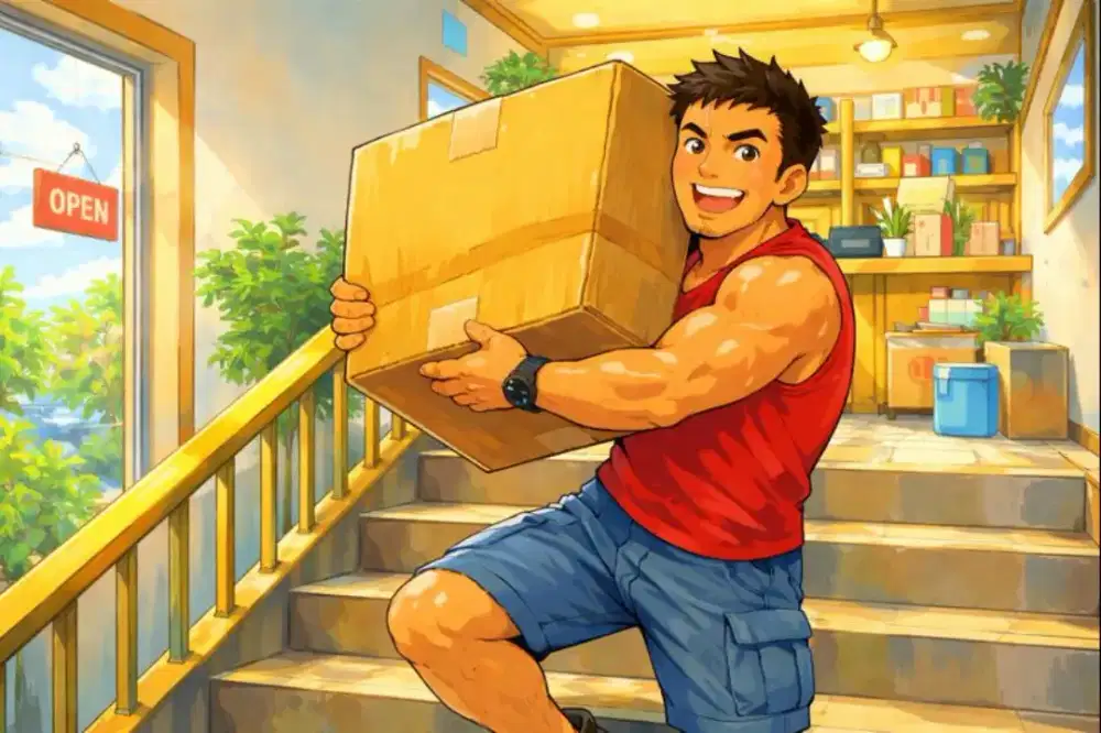 Bagian Gudang Online dan Packing Kota Tangerang