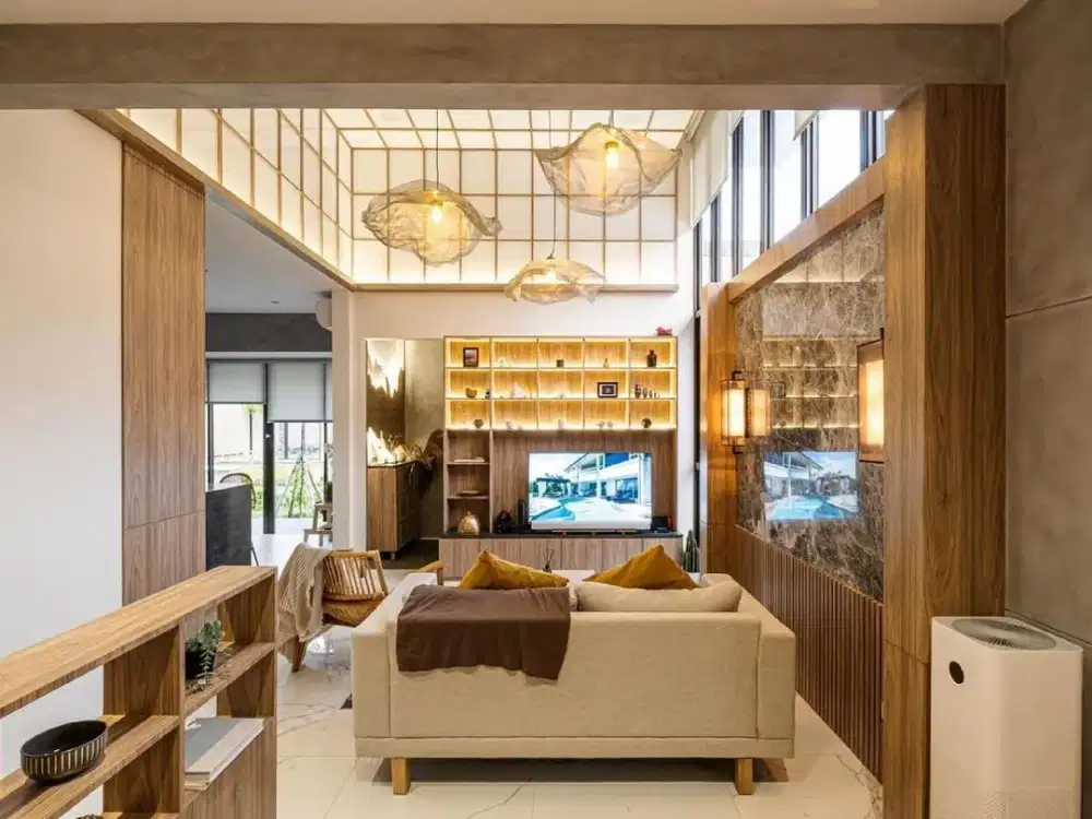 Rumah 3 Lantai Full Furnished di Cluster Semayang Cakung Jakarta Timur - Dekat Pusat Perbelanjaan